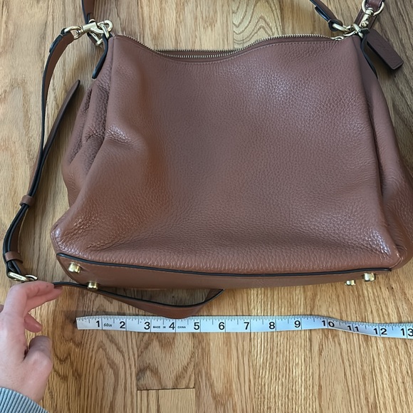 Coach Brown Leather Shoulder Bag - Picture 9 of 10
